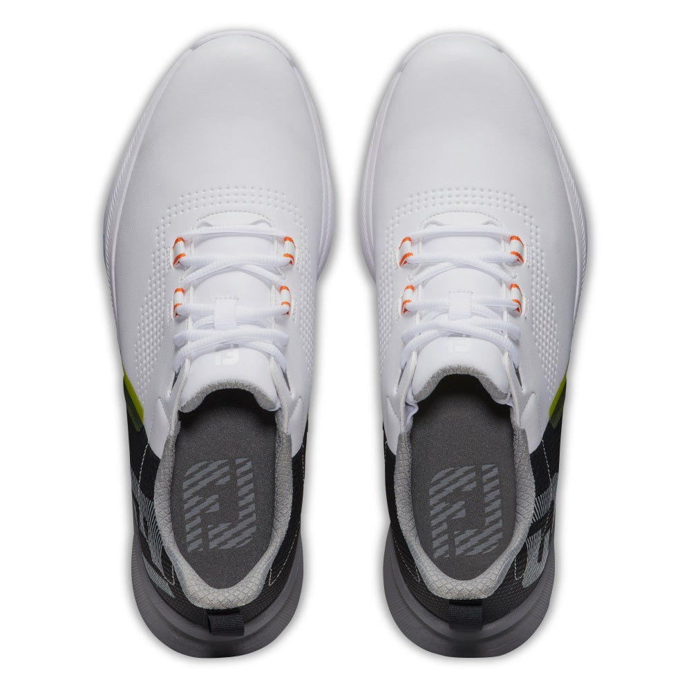 FootJoy Fuel Mens Golf Shoes White/Orange/Black 55443 (Previous Season Style)
