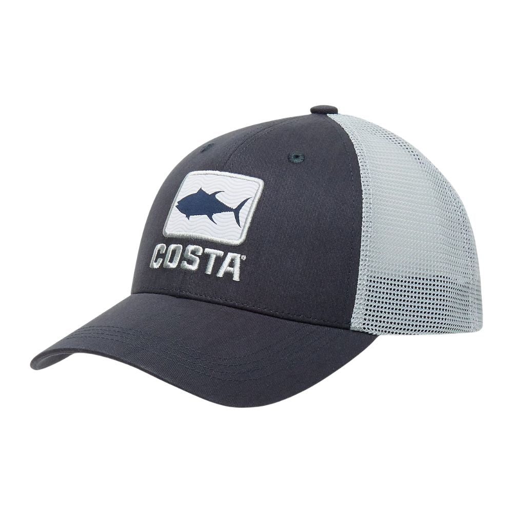 Costa Del Mar Men's Tuna Waves Trucker Snapback Hat