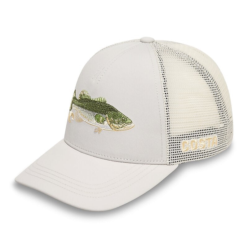 Costa Del Mar Men's Bass Stitched Trucker Snapback Hat