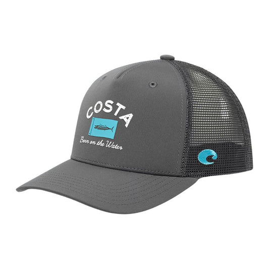 Costa Del Mar Men's Banner Trucker Snapback Hat