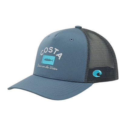 Costa Del Mar Men's Banner Trucker Snapback Hat