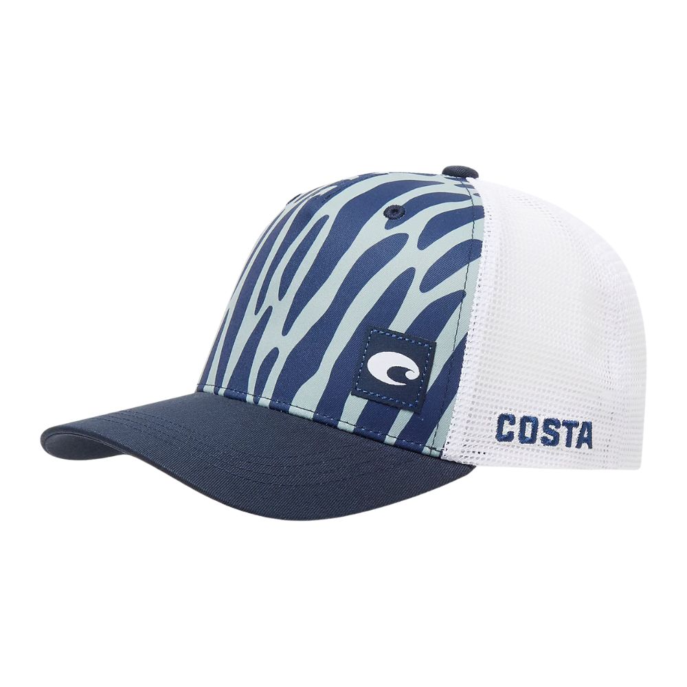 Costa Del Mar Men's New Fish Skins Trucker Snapback Hat