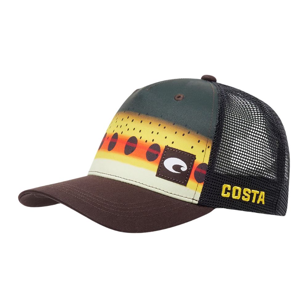 Costa Del Mar Men's New Fish Skins Trucker Snapback Hat