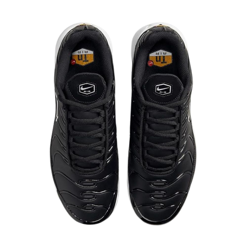 Nike Men's Air Max Plus G Golf Shoes - Black/White/Gold