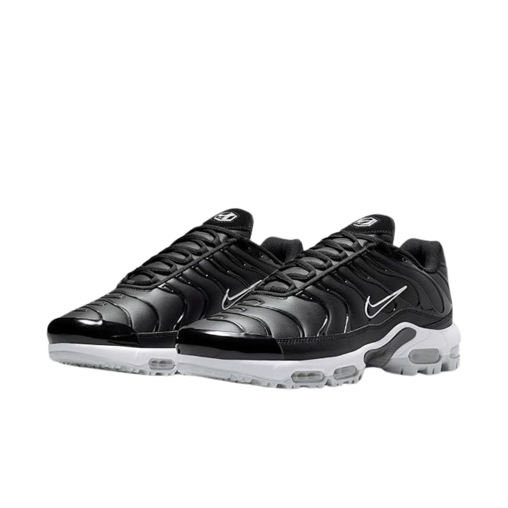 Nike Men's Air Max Plus G Golf Shoes - Black/White/Gold