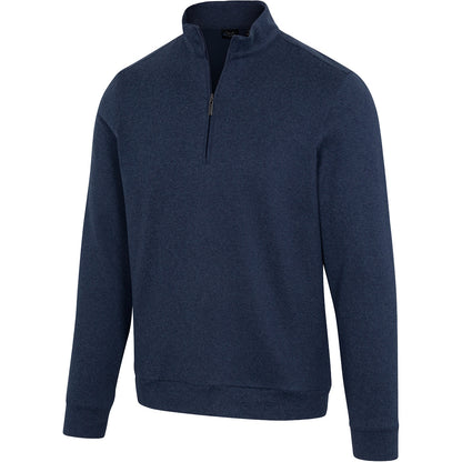 Greg Norman Men's Lined Quarter-Zip Wind Sweater