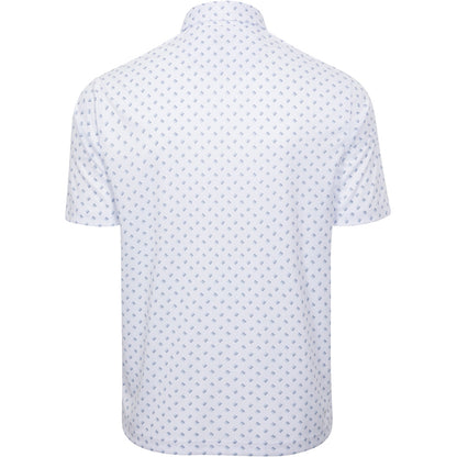 Greg Norman Men's ML75 Microlux Fore Golf Polo