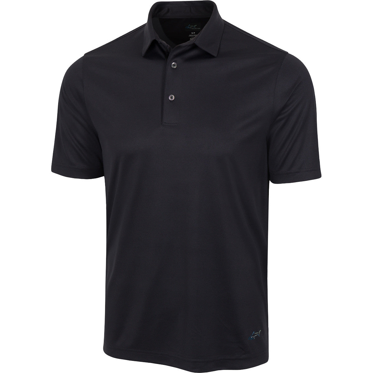 Greg Norman Men's ML75 Microlux Chevron Golf Polo