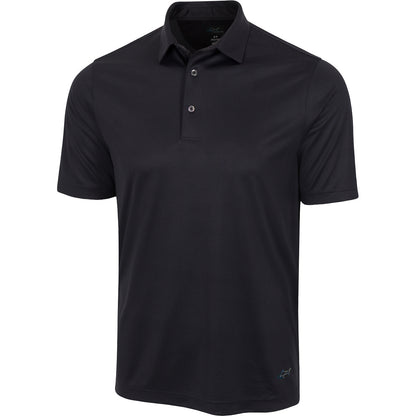 Greg Norman Men's ML75 Microlux Chevron Golf Polo