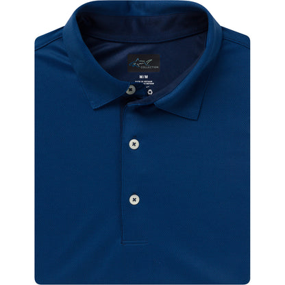 Greg Norman Men's ML75 Microlux Chevron Golf Polo