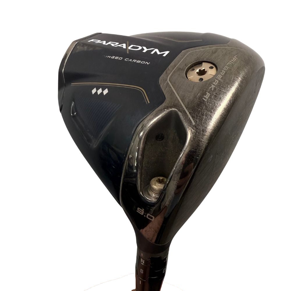 Callaway Paradym Triple Diamond Driver 9 Kaili White 60 Stiff Flex Right Hand - Good