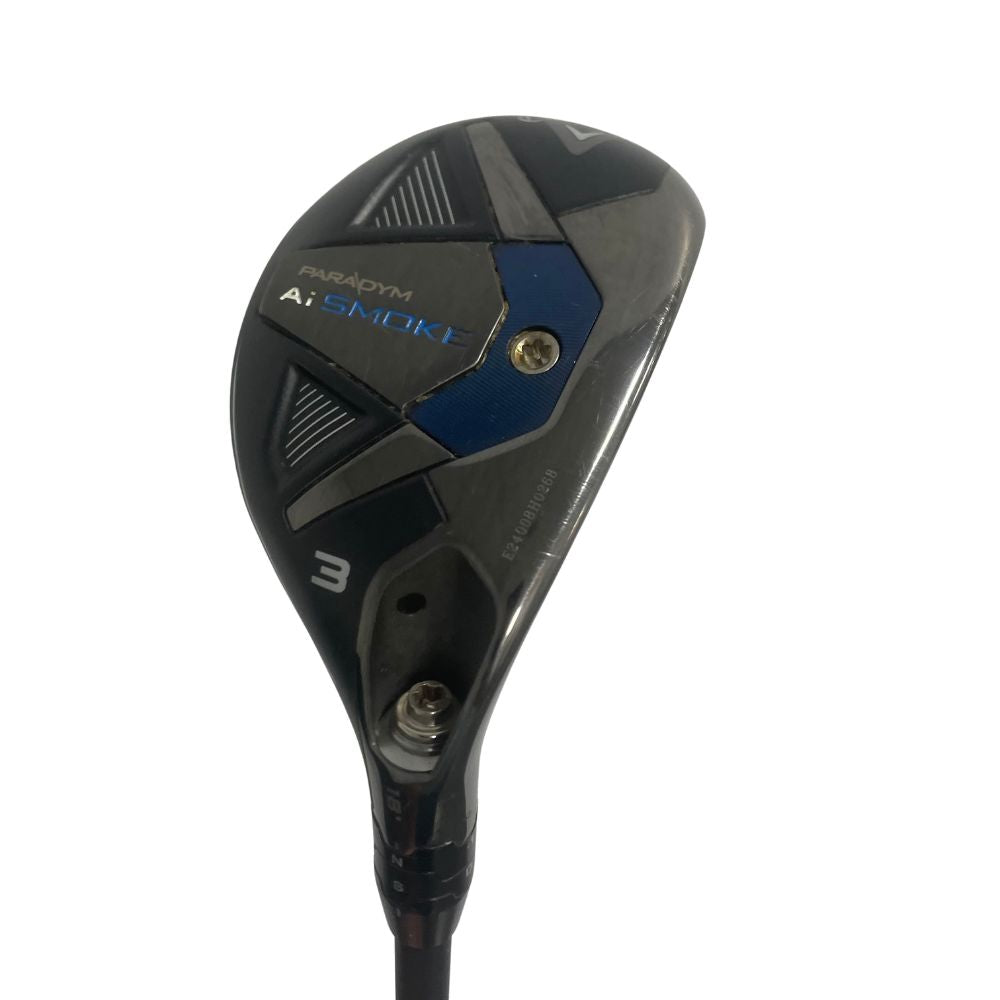 Callaway Paradym AI Smoke 3 Hybrid 18 Loft Regular Flex Right Hand - Shop Worn