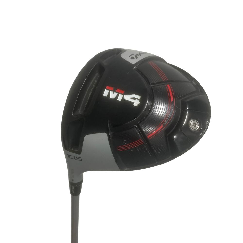 TaylorMade M4 Driver 10.5 Loft Pro Launch Blue Shaft Stiff Flex Left Hand - Very Good