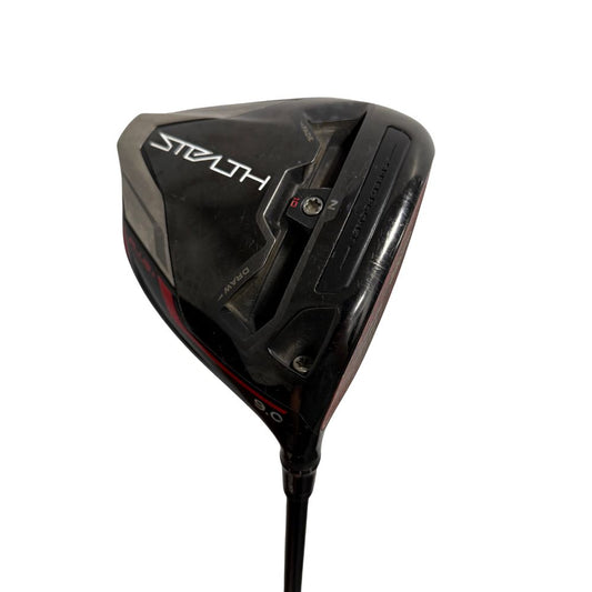 TaylorMade Stealth Plus Driver 9 Loft Mitsubishi Kaili Red 60 Stiff Flex Right Hand - Good