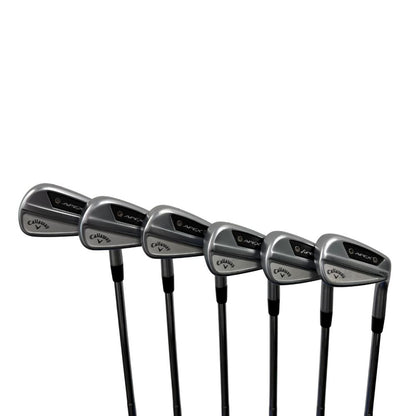 Callaway Apex Pro 24 Iron Set 5-PW Dynamic Gold Mid 115 Stiff Flex Right Hand - Very Good