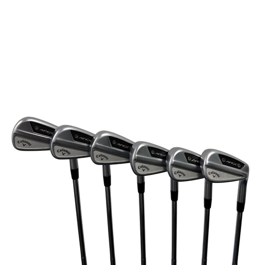 Callaway Apex Pro 24 Iron Set 5-PW Dynamic Gold Mid 115 Stiff Flex Right Hand - Very Good