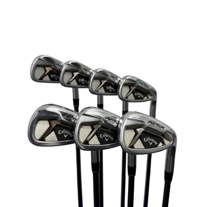 Callaway Apex 21 Iron Set 5-PW, AW UST Recoil Dart 75 Regular Flex Right Hand - Good