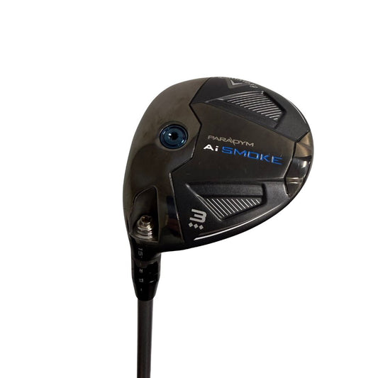 Callaway Paradym AI Smoke Triple Diamond Fairway Wood 15 Loft Stiff Flex Left Hand - Shop Worn