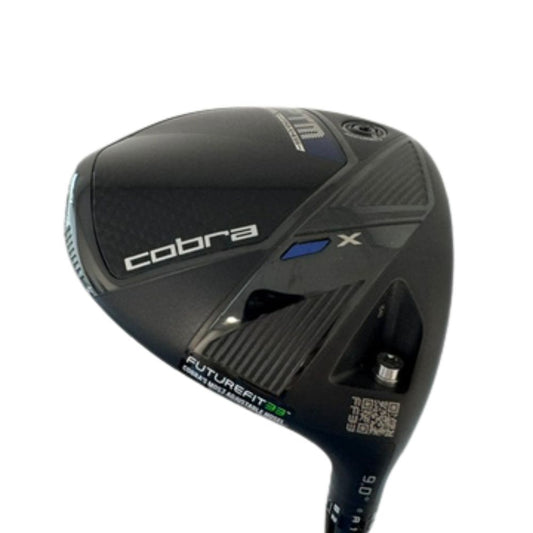 Cobra OPTM X Driver 9 Loft Denali Blue 60 Frost Shaft Regular Flex Right Hand - SHOP WORN