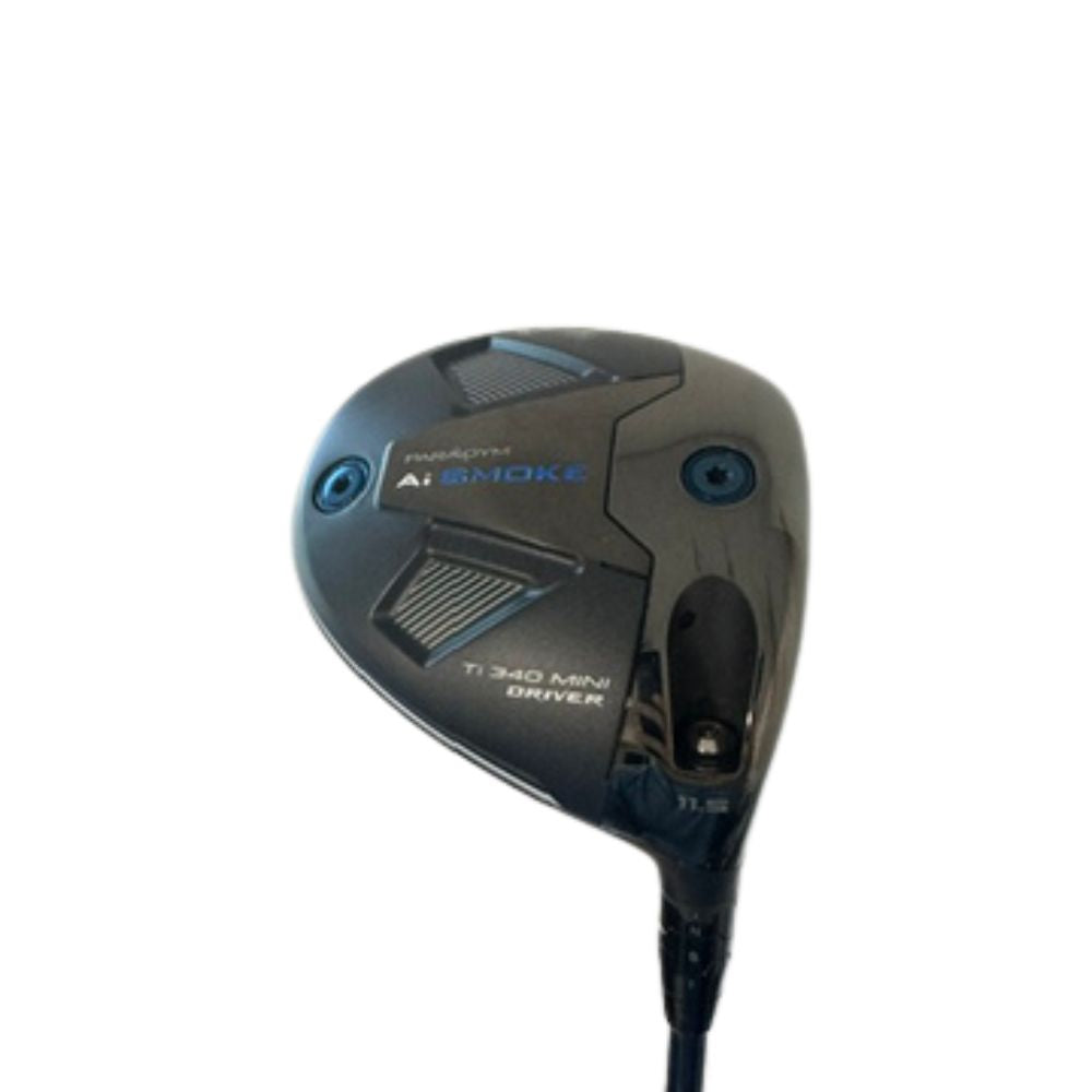 Callaway Paradym AI Smoke Ti 340 Mini Driver 11.5 Loft Denali 50 Shaft Stiff Flex - Shop Worn