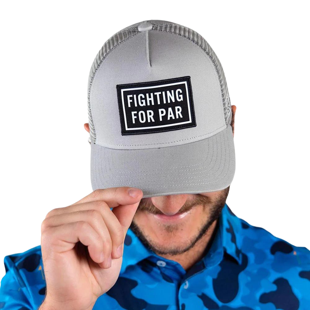 Good Good Right On Par Trucker Snapback Hat