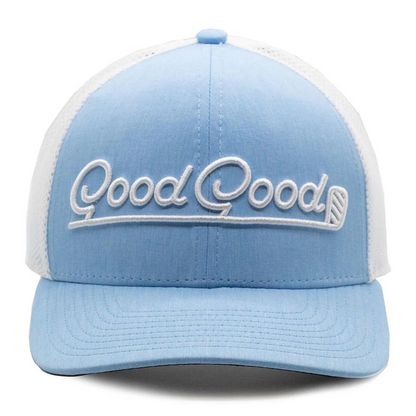 Good Good Birdie Blue Trucker Snapback Hat