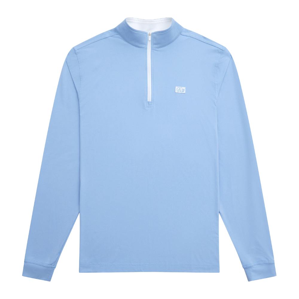 Good Good Men's Birdie Blue Quarter Zip