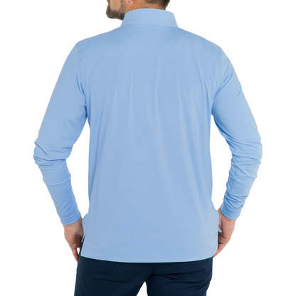 Good Good Men's Birdie Blue Quarter Zip