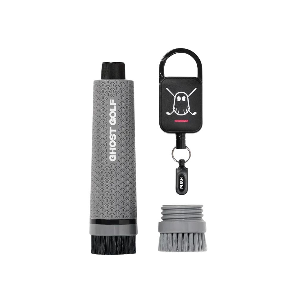 Ghost Golf Magnetic Golf Club & Shoe Brush - Grey
