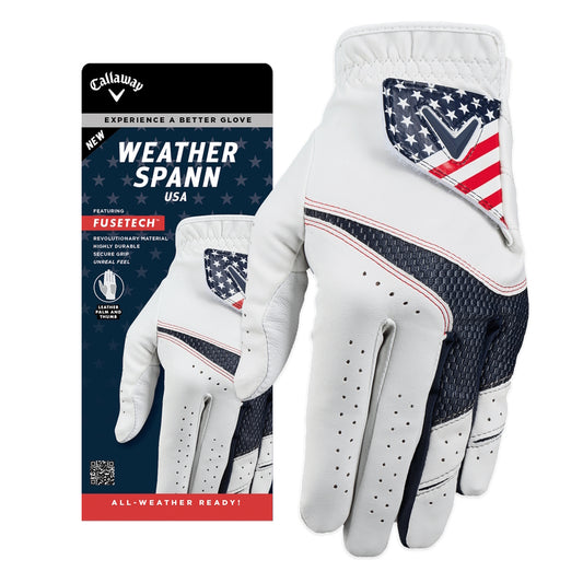 Callaway Men's Weather Spann USA Golf Gloves 2024