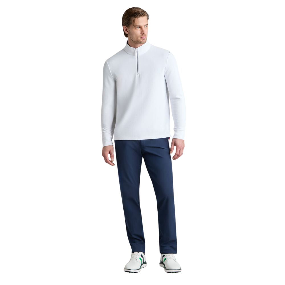 G/Fore Men's Waffle Knit Quarter Zip