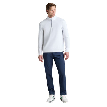 G/Fore Men's Waffle Knit Quarter Zip