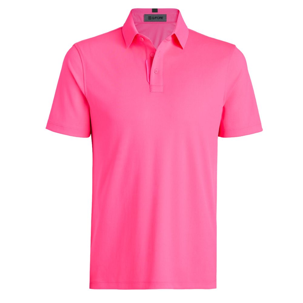 G/Fore Men's Essential Performance Pique Golf Polo Shirt