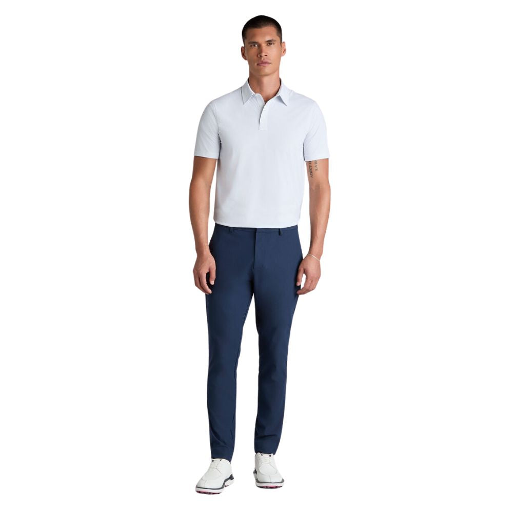 G/Fore Men's Fine Stretch Jacquard Golf Polo Shirt