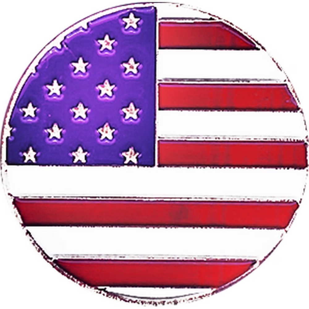 Evergolf American Flag Golf Ball Marker