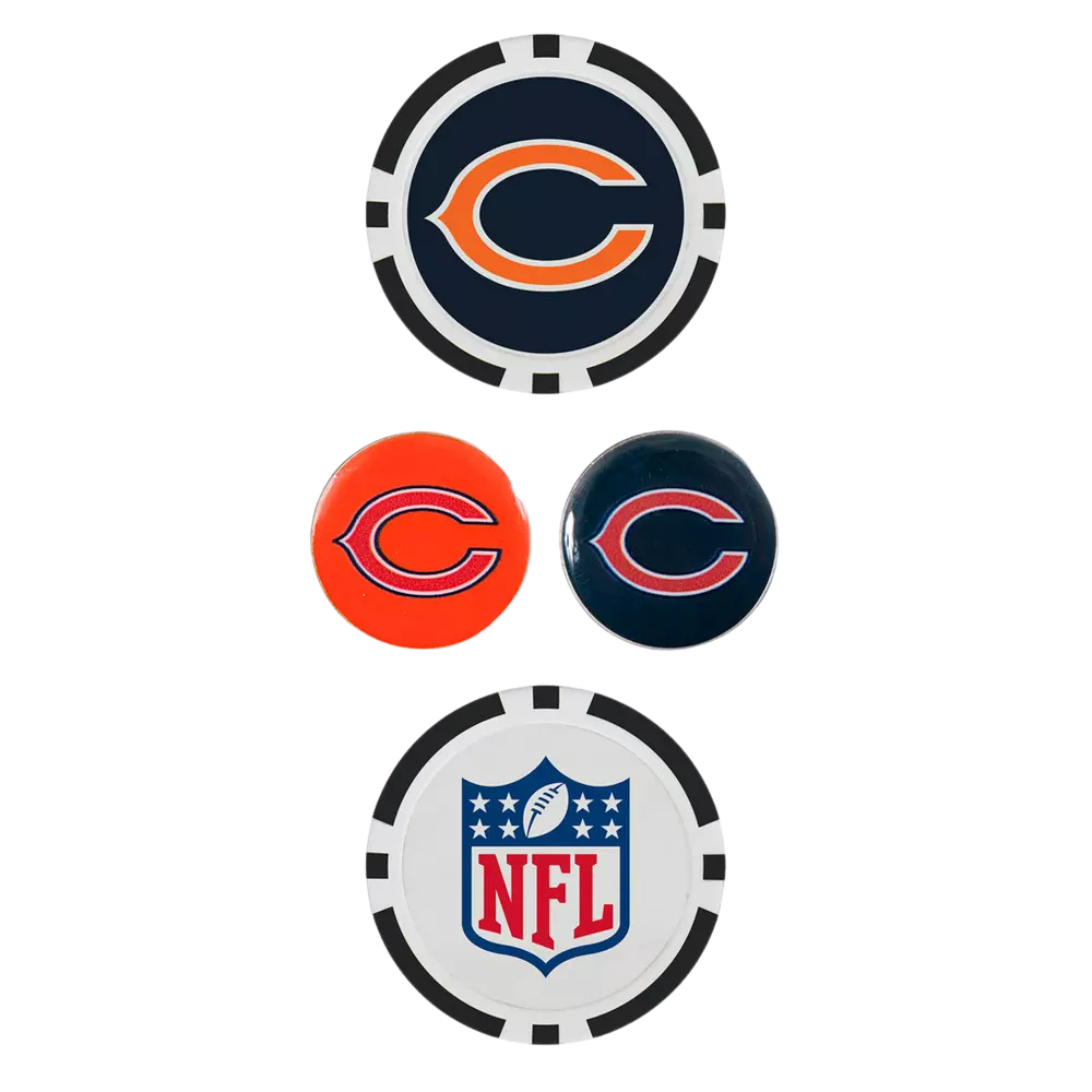 Chicago Bears Ball Marker Set