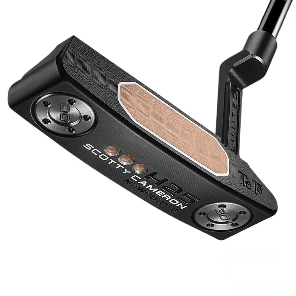 Titleist Scotty Cameron H25 Limited Teryllium Newport 2 Putter 34.5" Right Hand