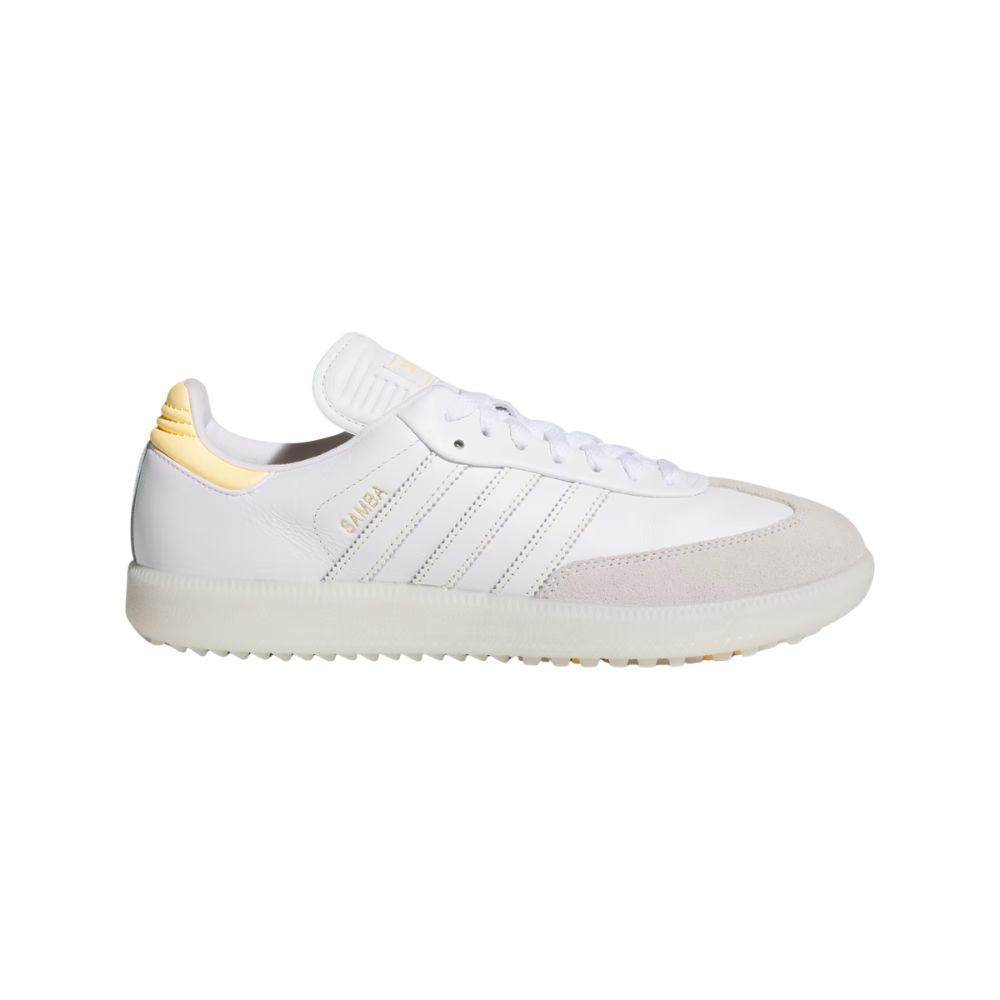 Adidas Men's Samba Golf Shoes - HP7071 - Cloud White/Ice Tangerine/Off White