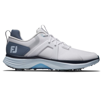 FootJoy Men's HyperFlex Golf Shoes - 55471 White/Slate/Blue