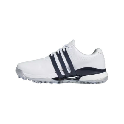 Adidas Men's Tour360 24 Boost Golf Shoes - White/Navy/Silver