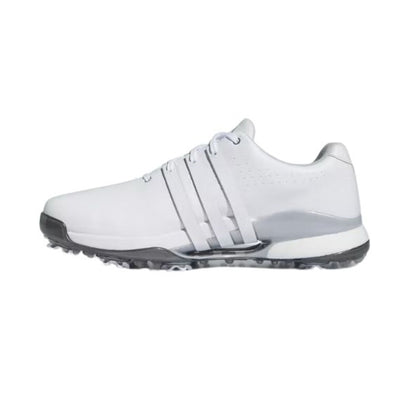 Adidas Men's Tour360 24 Boost Golf Shoes - White/White/Silver