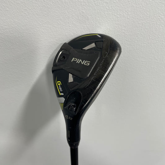 Ping G430 4 Hybrid 22* Project X Hzrdus Smoke RDX Red 80 Stiff Right Hand - Good