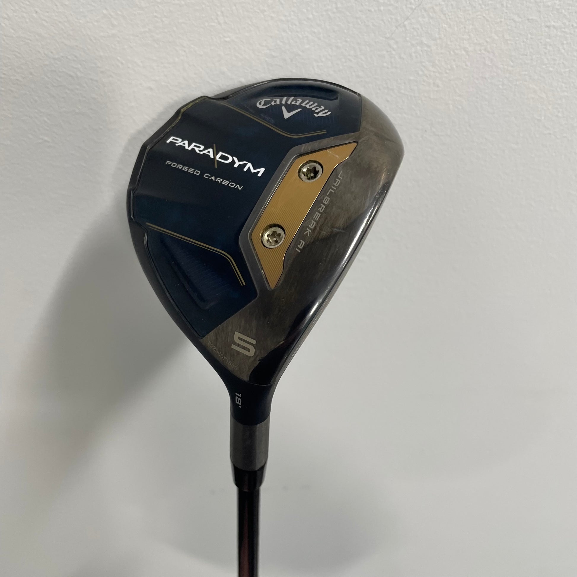 Callaway Paradym 5 Wood 18* Project X Hzrdus Gen 4 70 Stiff Flex Right Hand  - Very Good