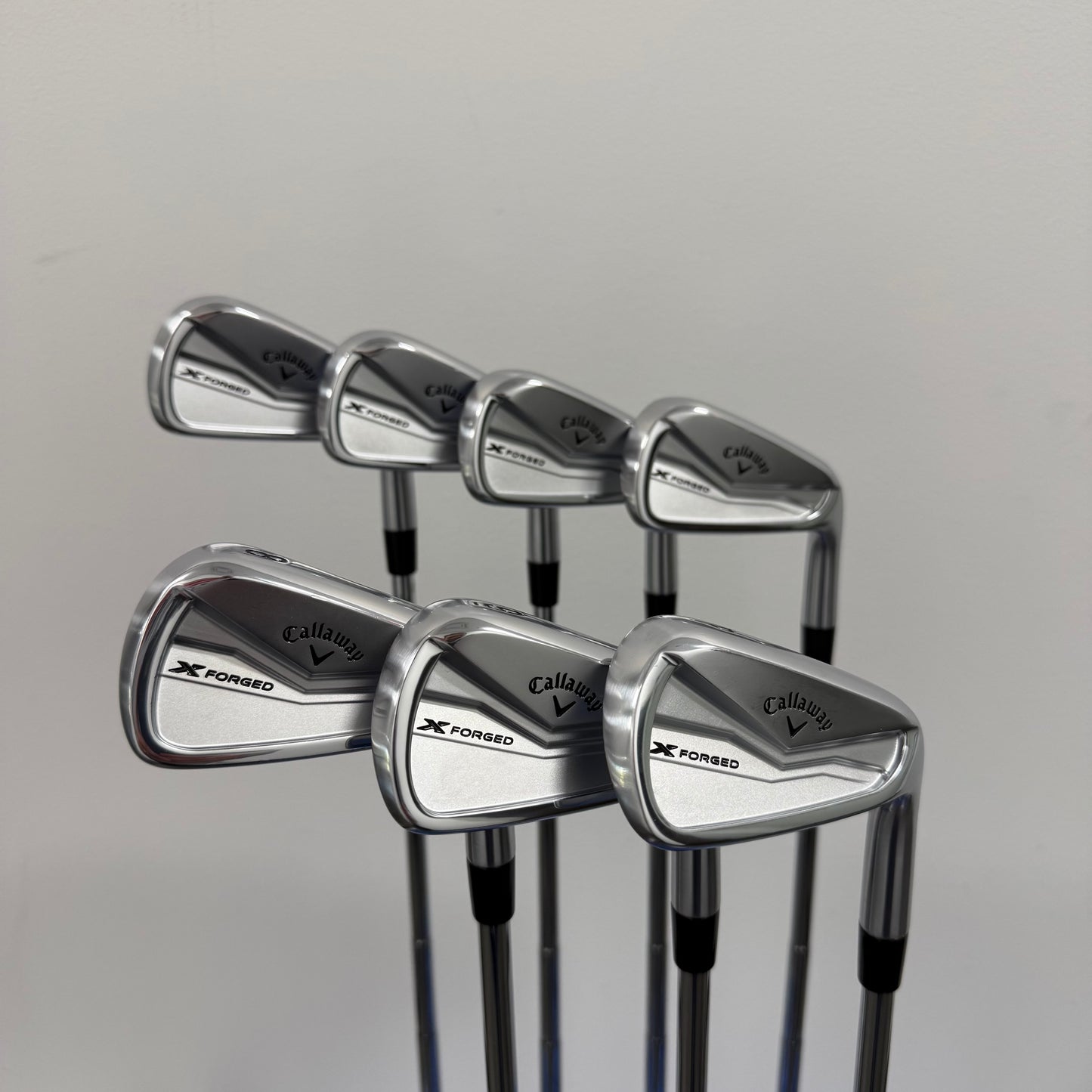 Callaway 2025 X Forged Iron Set 4-PW Dynamic Gold Mid 115 Stiff Right Hand - Shop Worn