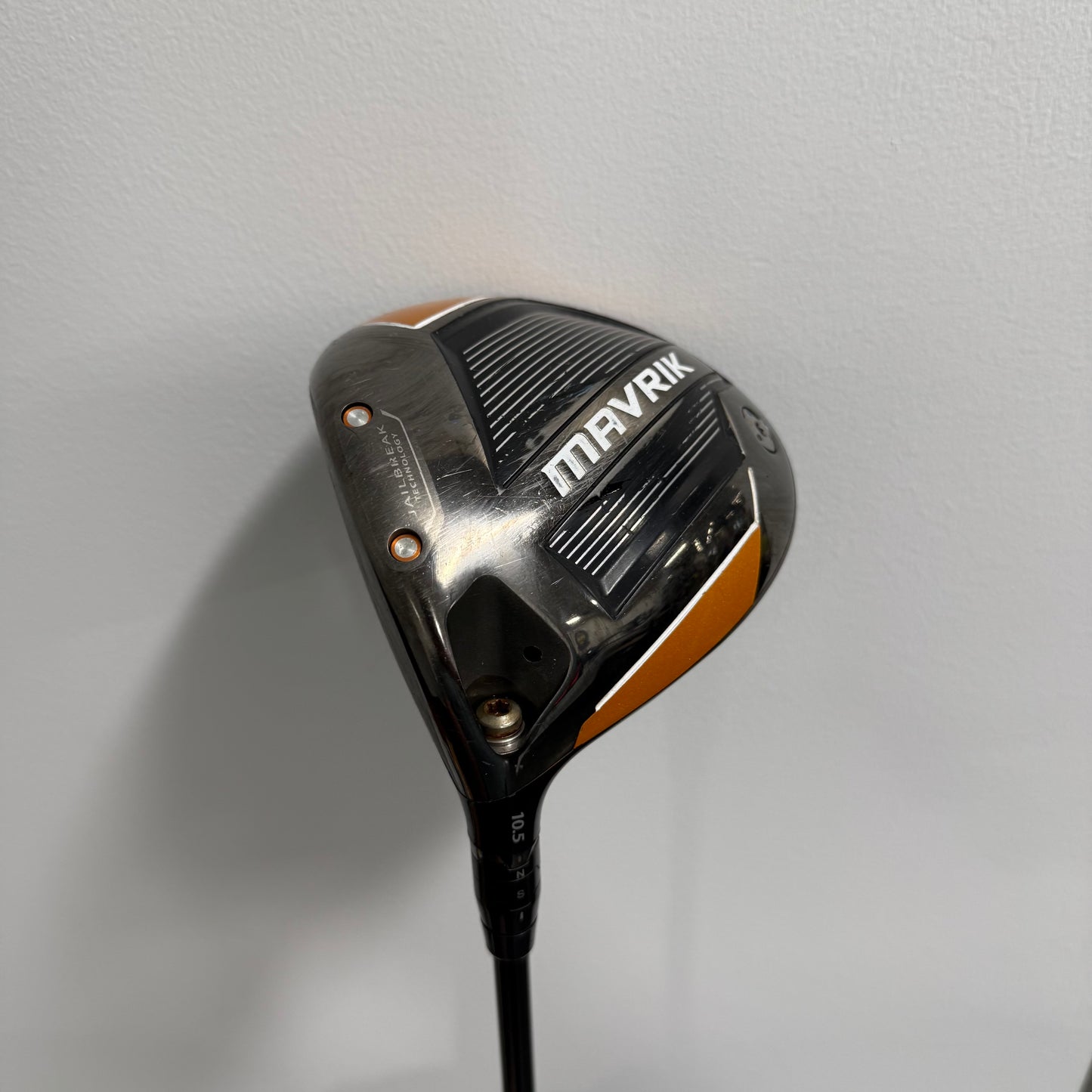 Callaway Mavrik Driver 10.5 Loft Mitsubishi Tensei Blue 55 Shaft Stiff Flex Left Hand - Good