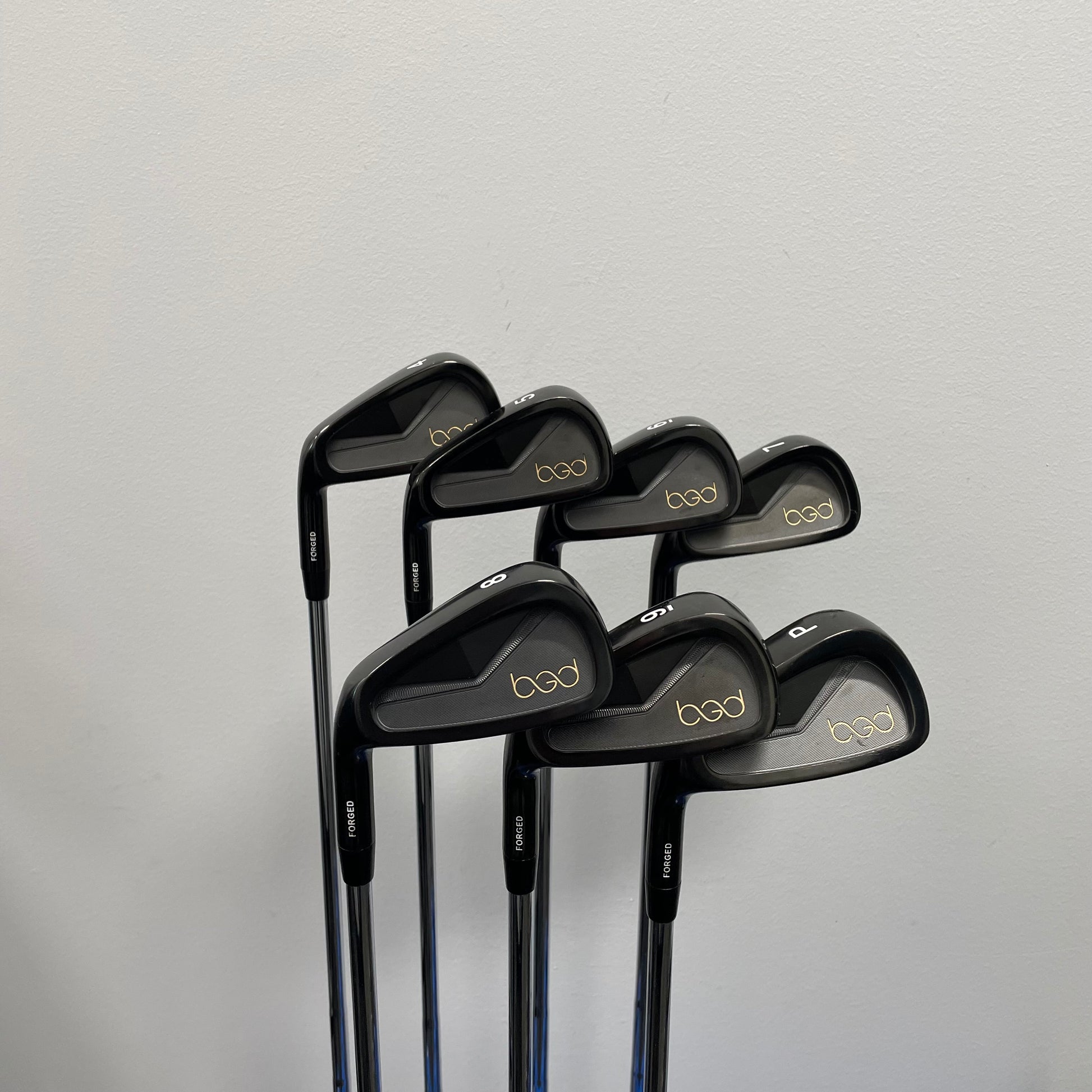 Byrdie Golf Designs Thrill Iron Set 4-PW Steel Stiff Left Hand - SHOP WORN