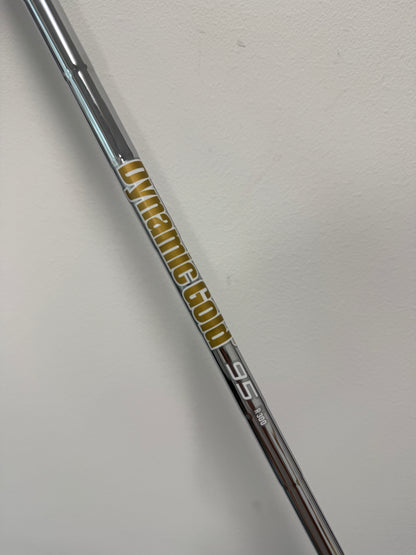 Mizuno JPX 923 Hot Metal #4 Iron Single Club Dynamic Gold 95 Regular Right Hand - MINT