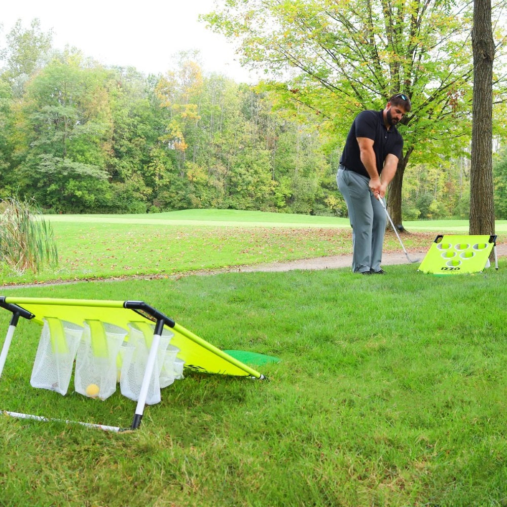IZZO Golf Pong-Hole Set Chipping Golf Game