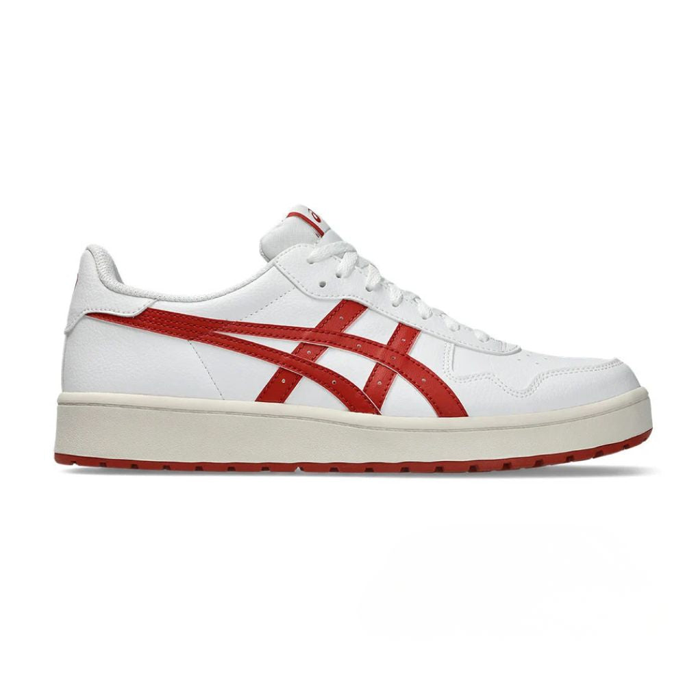 Asics Men's Japan S Golf Shoes - White/Spice Latte