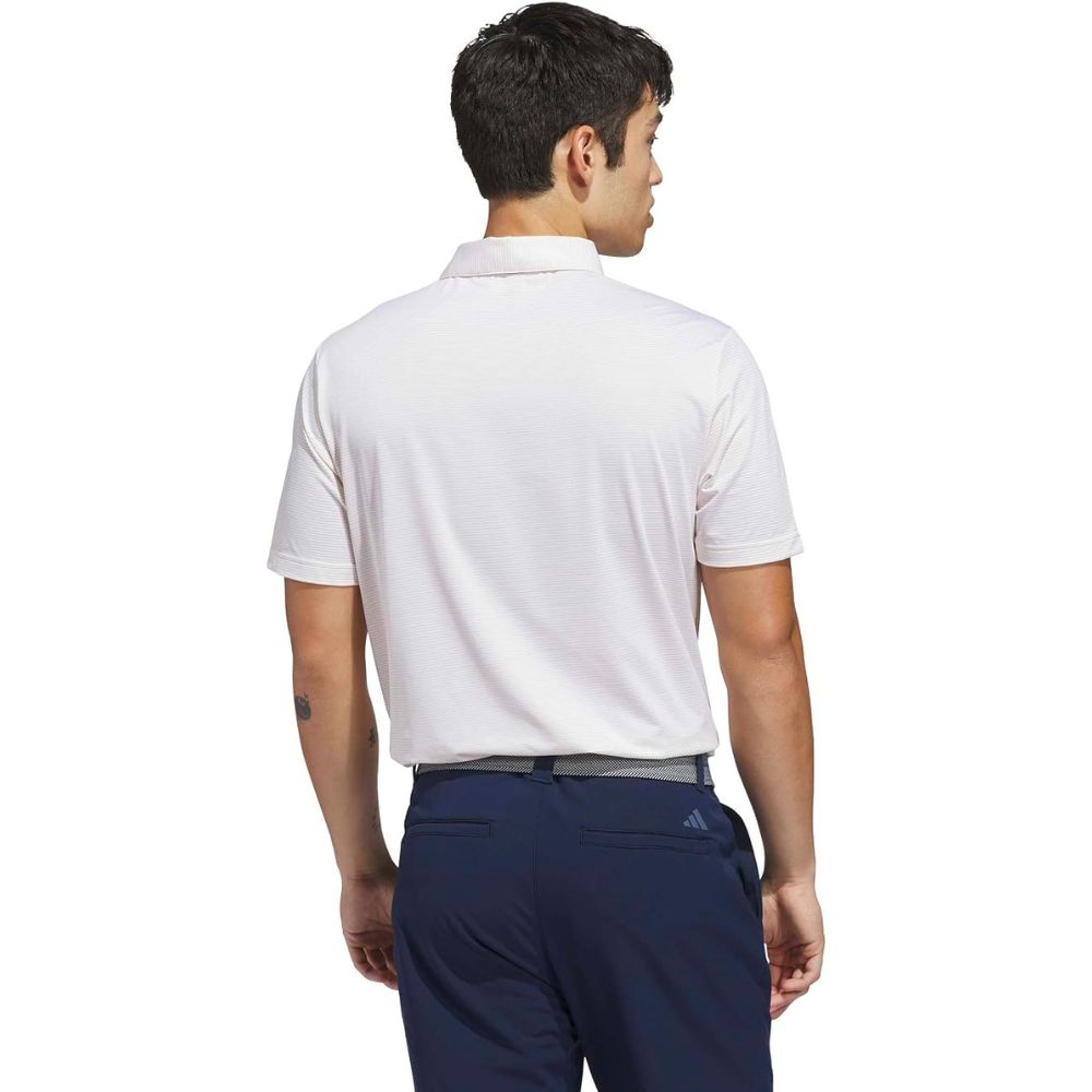 Adidas Men's Ultimate365+ Pencil Stripe Climacool Polo Shirt (On-Sale)